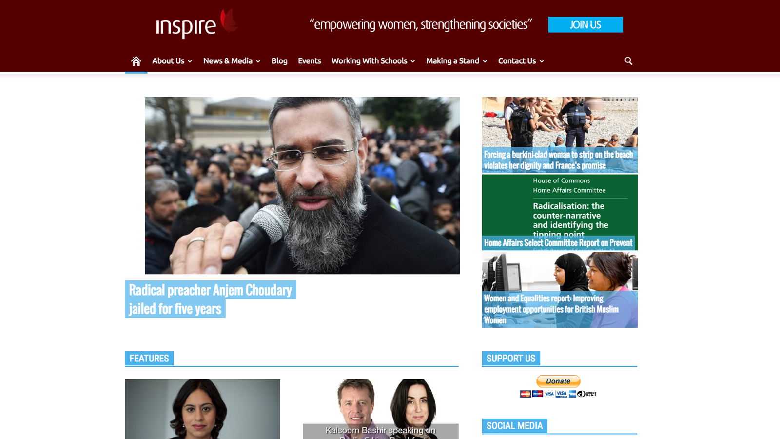 we will inspire website